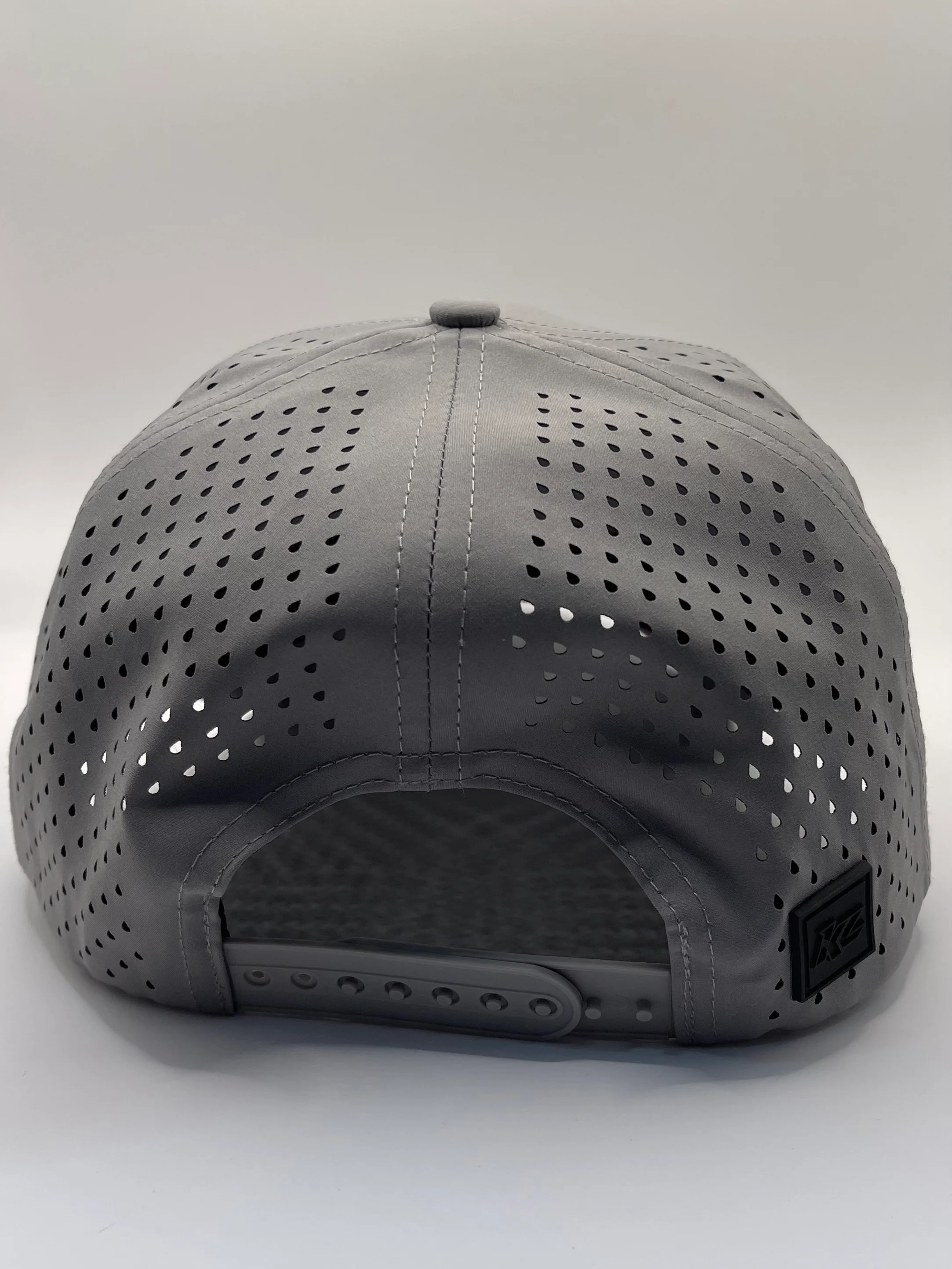 KL Patch Grove Hat- Grey Rope hat with Black - Image 4